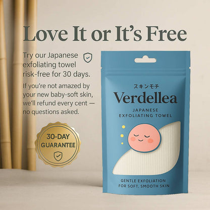 Verdellea™ Japanese Exfoliating Towel