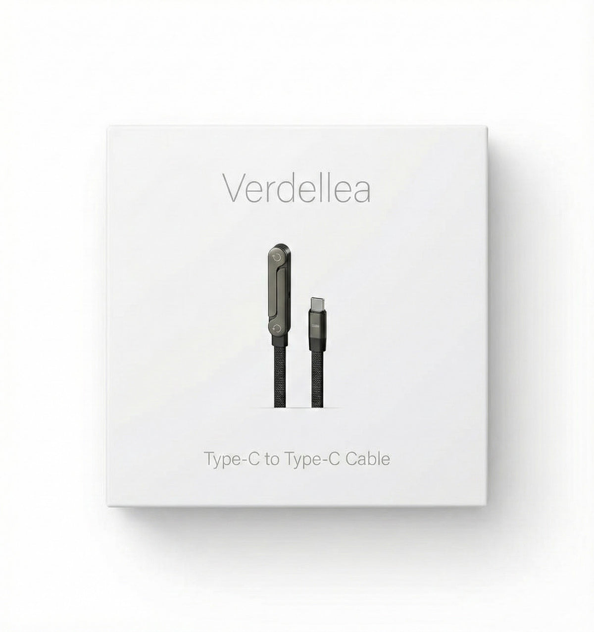 Verdellea 2-in-1 240w Fast Charging Foldable Cable (Type C to Type C)